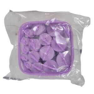 AVON Advance Techniques Professional Hair Care Foam Rollers Purple Travel‎ Tote